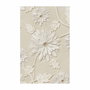 Wallity Lienzo Decorativo 45 x 70 cm Beige y Blanco